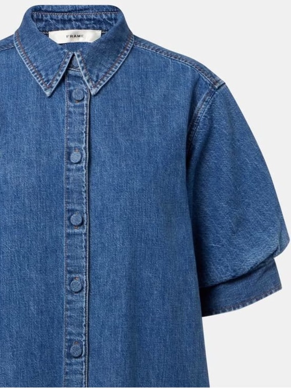 FRAME DENIM MINI DRESS - Picture 7 of 13